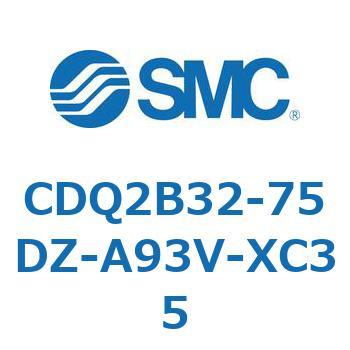 薄形シリンダ CDQ2B32-75 SMC