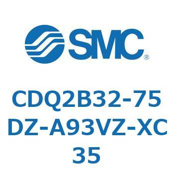 薄形シリンダ CDQ2B32-75 SMC