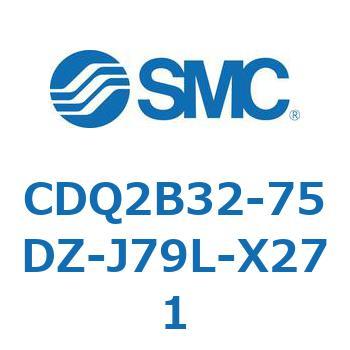 薄形シリンダ CDQ2B32-75 SMC