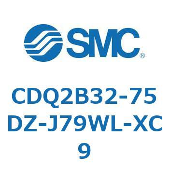 薄形シリンダ CDQ2B32-75 SMC