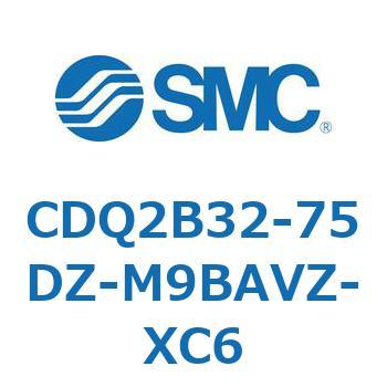 薄形シリンダ CDQ2B32-75 SMC