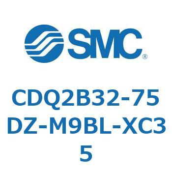 薄形シリンダ CDQ2B32-75 SMC