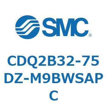 薄形シリンダ CDQ2B32-75 SMC