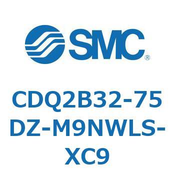 薄形シリンダ CDQ2B32-75 SMC