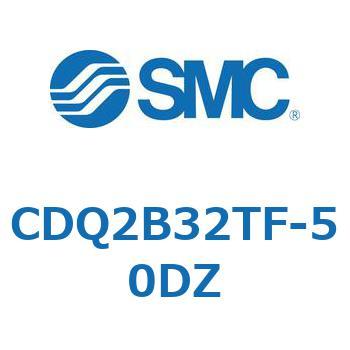 CDQ2B32TF-50DZ 薄形シリンダ CDQ2B32TF SMC 複動片ロッド 空気圧タイプ シリンダストローク50mm 8,398円