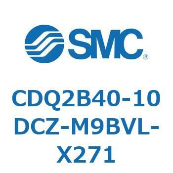 薄形シリンダ CDQ2B40-10 SMC