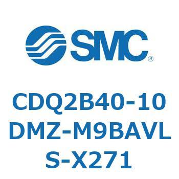 薄形シリンダ CDQ2B40-10 SMC
