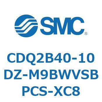 薄形シリンダ CDQ2B40-10 SMC