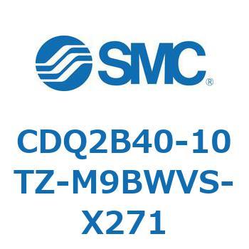 薄形シリンダ CDQ2B40-10 SMC