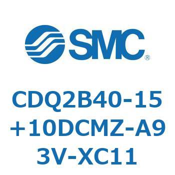 薄形シリンダ CDQ2B40-15 SMC