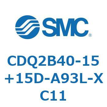 CDQ2B40-15+15D-A93L-XC11 `V_ CDQ2B40-15 SMC 52355055