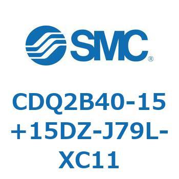 薄形シリンダ CDQ2B40-15 SMC