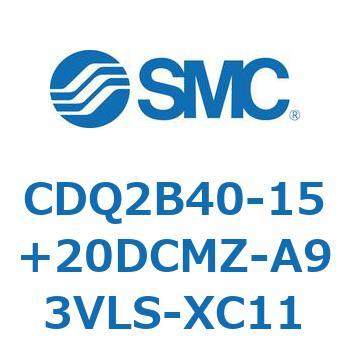 薄形シリンダ CDQ2B40-15 SMC