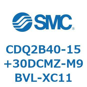 薄形シリンダ CDQ2B40-15 SMC