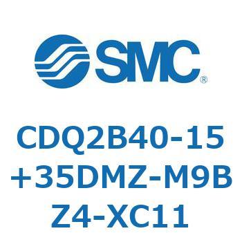 薄形シリンダ CDQ2B40-15 SMC