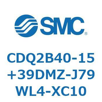 薄形シリンダ CDQ2B40-15 SMC