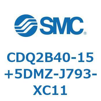 薄形シリンダ CDQ2B40-15 SMC