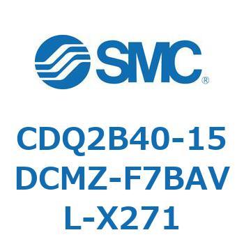 薄形シリンダ CDQ2B40-15 SMC