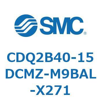 薄形シリンダ CDQ2B40-15 SMC