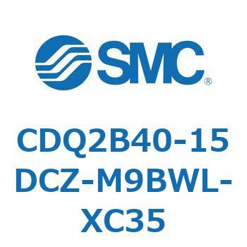 薄形シリンダ CDQ2B40-15 SMC