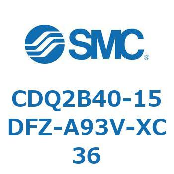 薄形シリンダ CDQ2B40-15 SMC