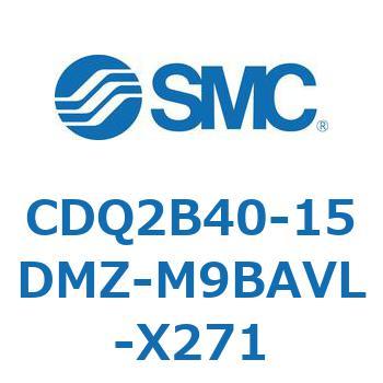 薄形シリンダ CDQ2B40-15 SMC