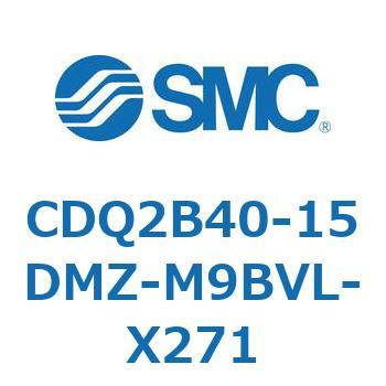 薄形シリンダ CDQ2B40-15 SMC