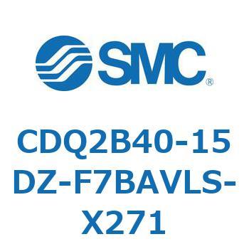 薄形シリンダ CDQ2B40-15 SMC