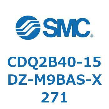薄形シリンダ CDQ2B40-15 SMC
