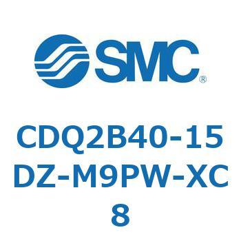 薄形シリンダ CDQ2B40-15 SMC
