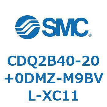 薄形シリンダ CDQ2B40-20 SMC