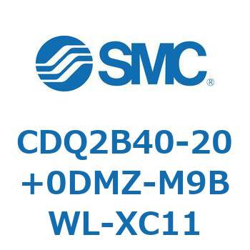 薄形シリンダ CDQ2B40-20 SMC