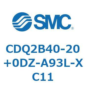 薄形シリンダ CDQ2B40-20 SMC