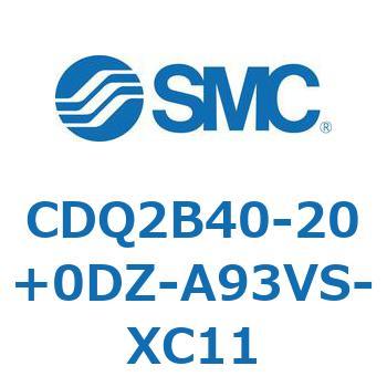 薄形シリンダ CDQ2B40-20 SMC