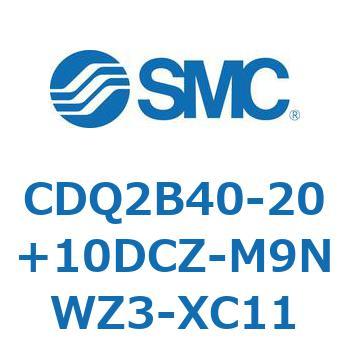 薄形シリンダ CDQ2B40-20 SMC