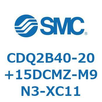薄形シリンダ CDQ2B40-20 SMC