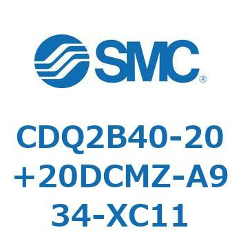 薄形シリンダ CDQ2B40-20 SMC