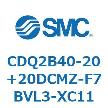 薄形シリンダ CDQ2B40-20 SMC