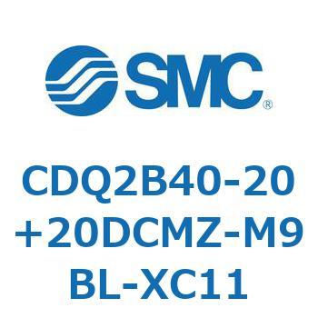 薄形シリンダ CDQ2B40-20 SMC