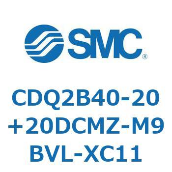 薄形シリンダ CDQ2B40-20 SMC