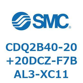 薄形シリンダ CDQ2B40-20 SMC