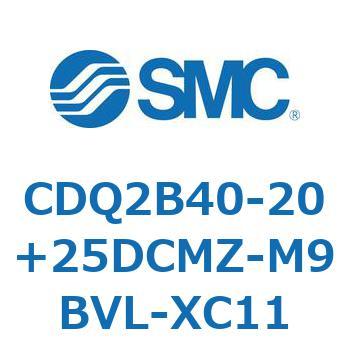 薄形シリンダ CDQ2B40-20 SMC