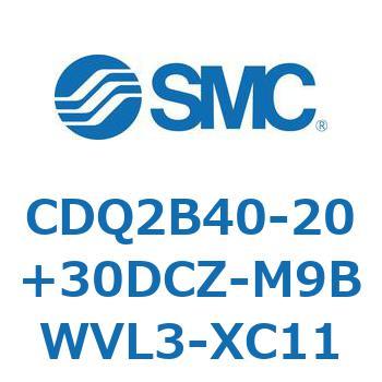 薄形シリンダ CDQ2B40-20 SMC