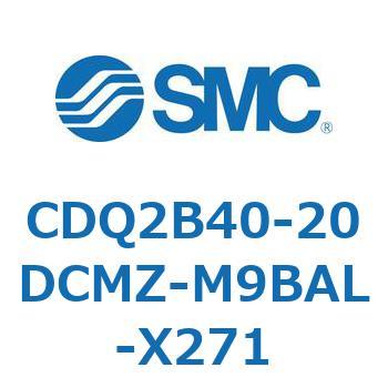 薄形シリンダ CDQ2B40-20 SMC