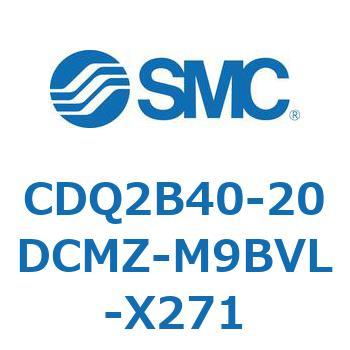 薄形シリンダ CDQ2B40-20 SMC