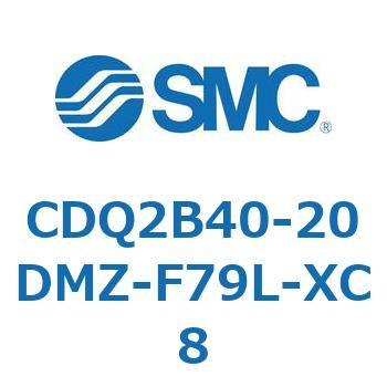 薄形シリンダ CDQ2B40-20 SMC