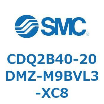 薄形シリンダ CDQ2B40-20 SMC