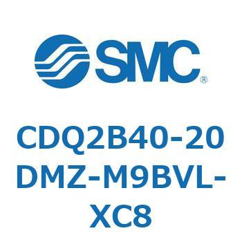 薄形シリンダ CDQ2B40-20 SMC