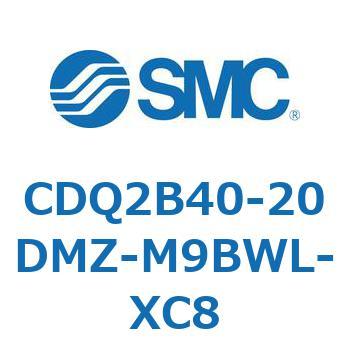 薄形シリンダ CDQ2B40-20 SMC