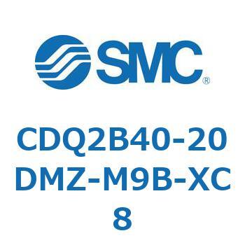 薄形シリンダ CDQ2B40-20 SMC